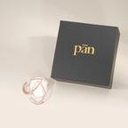 pān Teardrop Hook Earrings — Sterling Silver